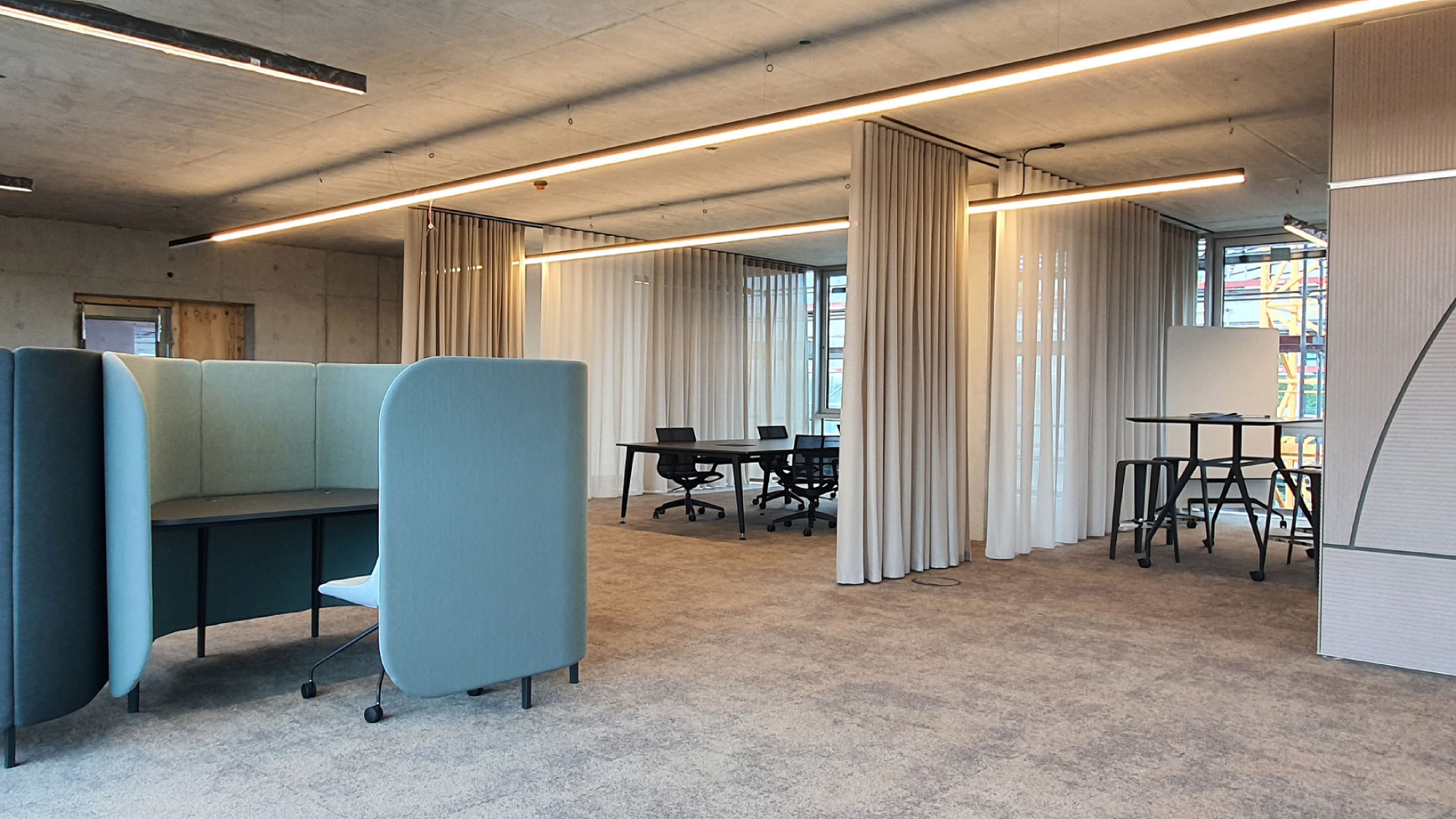 Das Bürozentrum Valley One24 in der Talstraße wird ›Winner‹ beim Iconic Award in der Kategorie Innovative Interior.<br /><br /><a href='https://www.mader-architekten.de/projekte/3/industrie-und-gewerbebau/valley-one24/'>Valley One24</a>