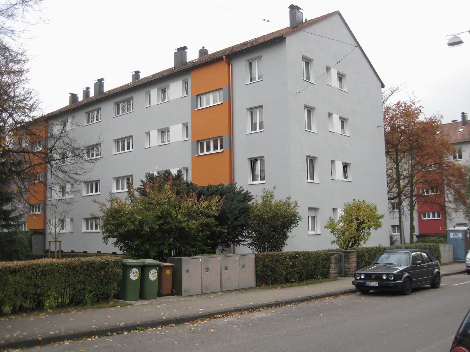 Energetische Sanierung Schöttlestraße 35–37 in Stuttgart-Degerloch mit 16 Eigentumswohnungen 