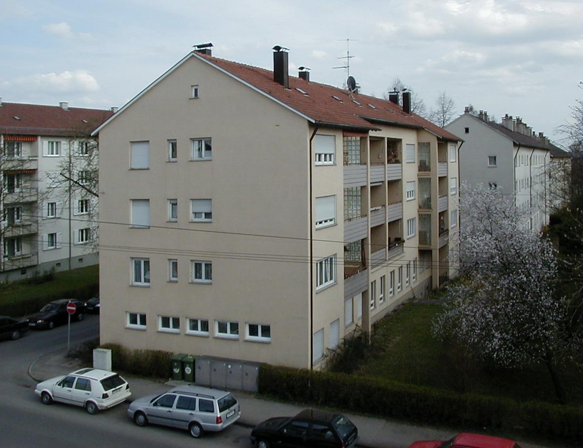 Blick von Westen, unsanierter Zustand